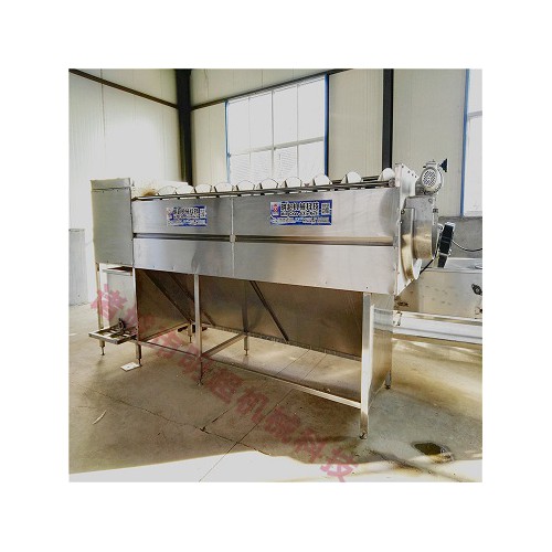 凈菜水果蔬菜土豆高壓噴淋毛輥去皮清洗機(jī) 多功能 全自動(dòng) 廠家