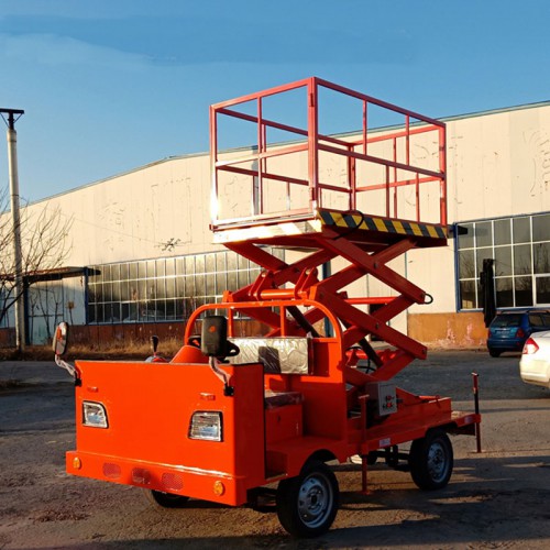 電動高承載搬運(yùn)車  電動液壓升降平臺  電動平板車可定制