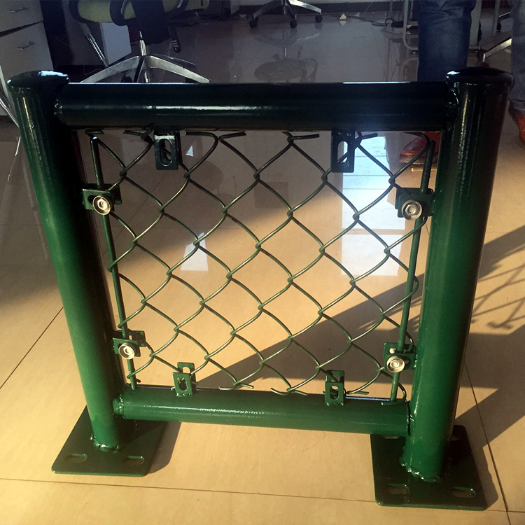 球場圍網壓條式