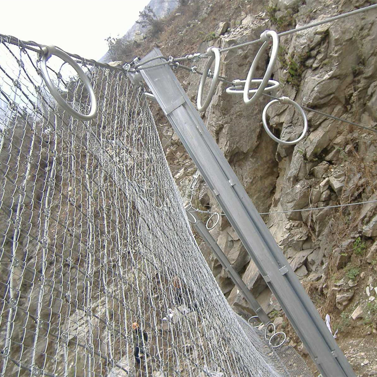 菱形被動防護網