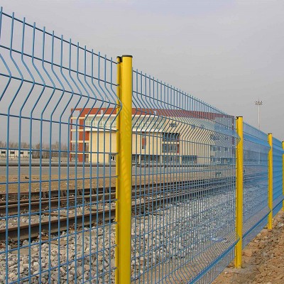 折彎護欄網 壓彎圍欄網 防爬隔離網