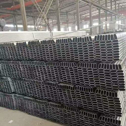 養(yǎng)豬大棚材料 熱鍍鋅橢圓管 大棚鋼管規(guī)格及價格