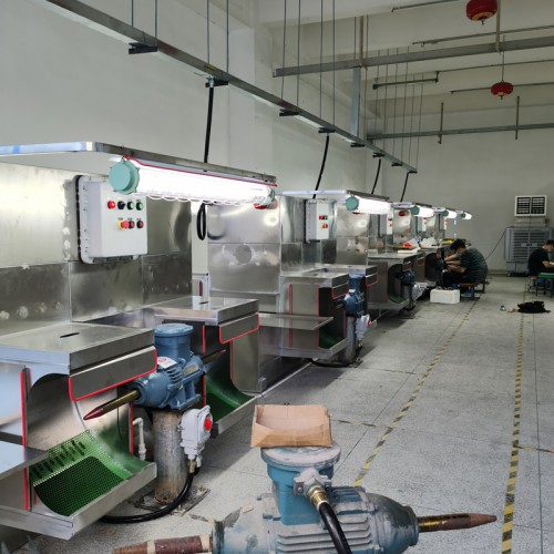 環保拋光機四工位濕式 拋光除塵一體機