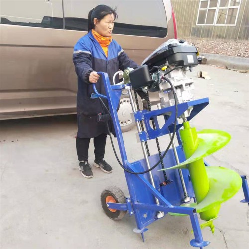 挖電桿洞打坑機 電線桿挖坑機