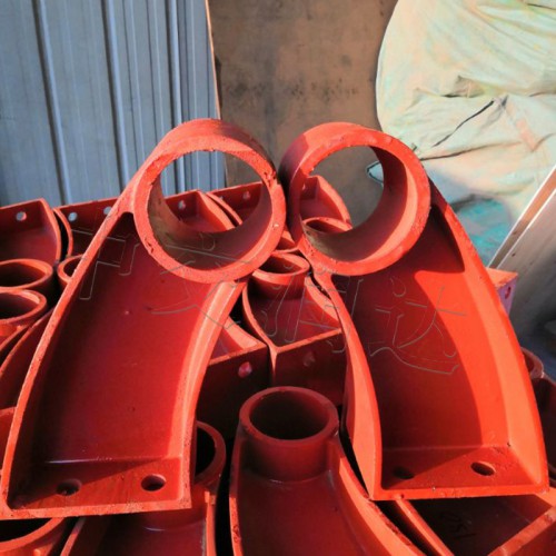 300橋梁鑄鐵牛角護(hù)欄支架 橋梁防撞護(hù)欄立柱