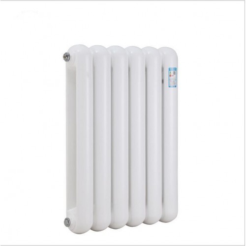 鋼二柱暖氣片 6030圓頭鋼制橢圓管二柱型散熱器