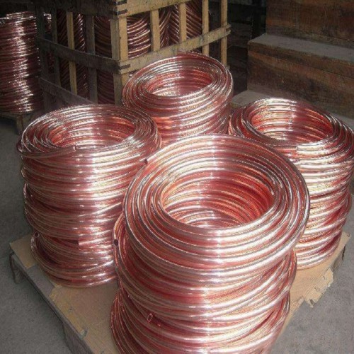 紫銅管T2紫銅毛細(xì)管精密切割純銅管空心紫銅盤(pán)管