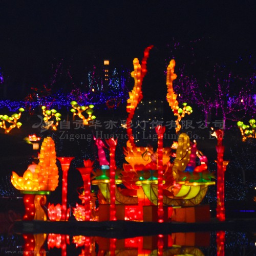 四川自貢花燈彩燈工廠現(xiàn)貨直銷(xiāo)中秋節(jié)主題燈會(huì)燈展