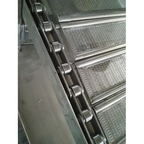 白瓜子網帶式熱風烘干機_單層網鏈帶式烘干設備