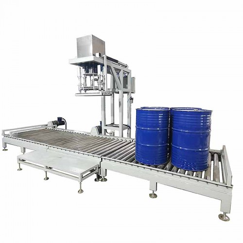 灌裝機 自動灌裝機 托盤200L4桶自動灌裝機