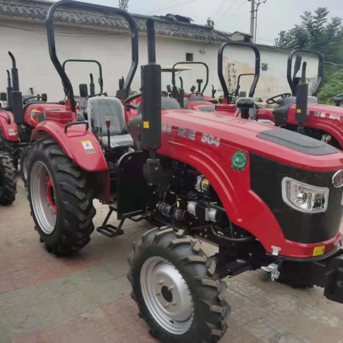 洛陽拖拉機 新款萬年紅504耕地犁地機 四驅(qū)高配拖拉機