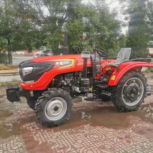 華夏504A窄輪距拖拉機 四驅(qū)多缸拖拉機 強壓多路閥