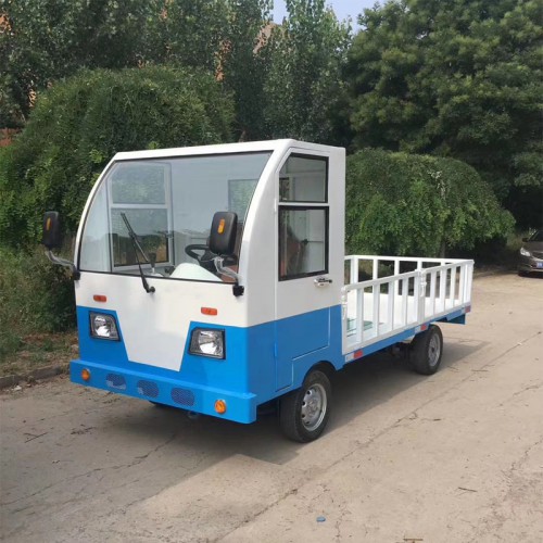 工地倉庫拉貨電瓶車  電動(dòng)高承載搬運(yùn)車  電動(dòng)平板車