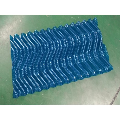 透明藍(lán)S波填料 白色S波填料 冷卻塔S波填料