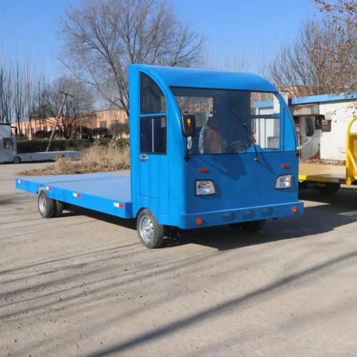 工廠用搬運(yùn)車  工業(yè)電動平板車  大型倉儲貨物搬運(yùn)車