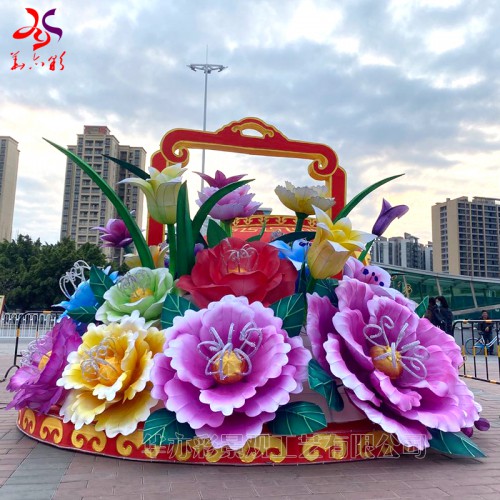 節(jié)日燈籠花燈中秋國慶大型戶外彩燈裝飾燈會定制方案設(shè)計