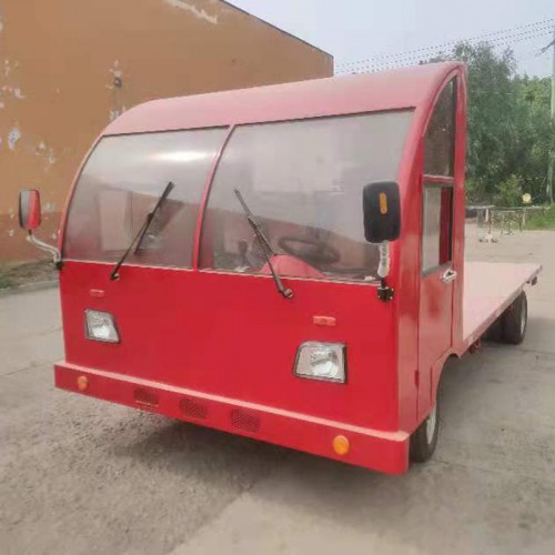 電動平板車  工地平板搬運(yùn)車  2噸4噸建材運(yùn)輸平板車
