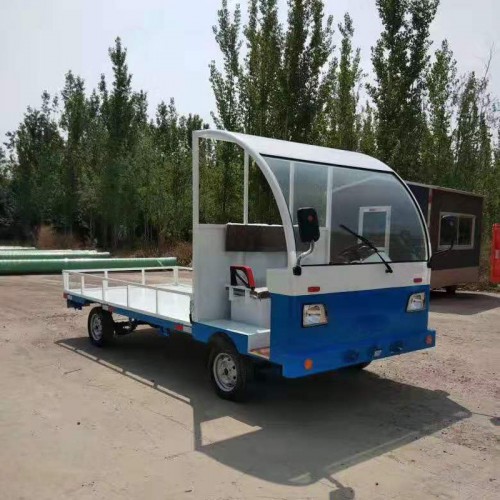 車間廠區(qū)搬運(yùn)車  工業(yè)電動平板車  生產(chǎn)建筑搬運(yùn)車