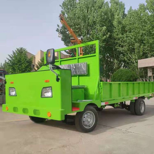 電動拉貨車  電動平板車  生產建筑搬運車