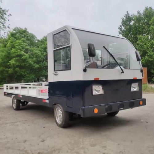 倉庫運輸電動平板車  加厚型周轉工具車  廠區搬運車