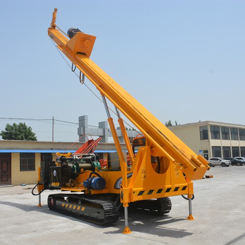 出售長螺旋打樁機 房屋地基螺旋打樁機 履帶式CFG鉆機