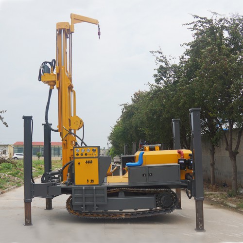履帶式氣動水井鉆機 大型水井鉆機 野外氣動水井鉆機報價