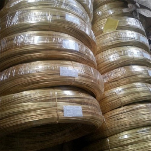 金利特廠家直銷各種掛件/小零件專用黃銅線H65環保半硬黃銅線