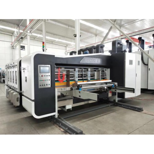 高速四色印刷開槽模切機(jī)