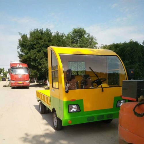 工業電動搬運車  倉庫工地裝卸車  工業電動轉運車