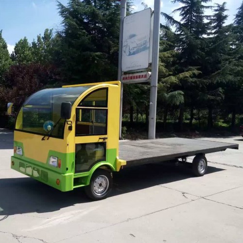 電動廠區(qū)搬運(yùn)車  新能源電動平板車 運(yùn)貨載貨電瓶車