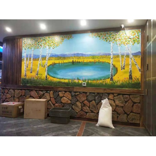 文化墻繪 公司墻繪 傳統文化墻繪