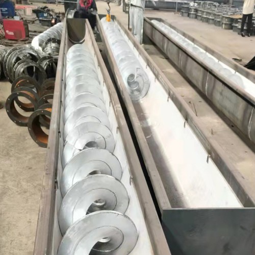 污泥無軸螺旋輸送機