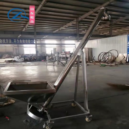 不銹鋼螺旋上料機，帶變頻調(diào)速不銹鋼螺旋輸送機