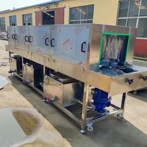 啤酒筐清洗機  飲料周轉箱清洗機  風干式洗箱機