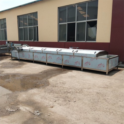 蔬菜殺青機  葉菜殺青機  西藍花殺青機  義康食品機械