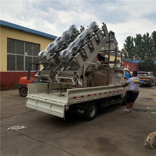 義康生產(chǎn) 翻轉(zhuǎn)式風干機 火腿腸吹干機  豆腐干風冷線