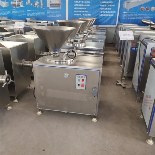 義康制造 雙管灌腸機(jī)  液壓灌腸機(jī)  臘腸加工設(shè)備