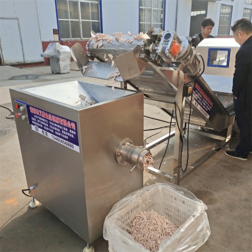 義康牌 自動絞肉餡機(jī)器  冷凍肉絞肉機(jī)  雞肉腸絞肉機(jī)