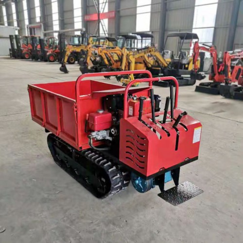 小型履帶運輸車廠家 手扶式履帶運輸車 山東橡膠履帶運輸車