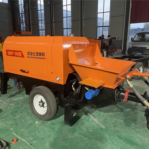 護坡濕噴機 環(huán)保型混凝土噴涂機