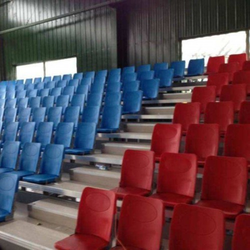 鑄鋁腿看臺座椅