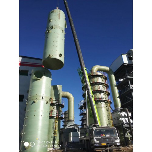 廠家供應(yīng)玻璃鋼脫硫塔除塵器 煙氣脫硫除塵器 磚廠玻璃鋼脫硫塔