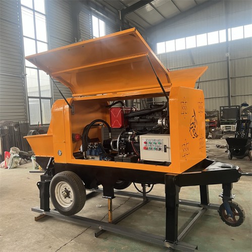 柴油機(jī)細(xì)石混凝土輸送泵