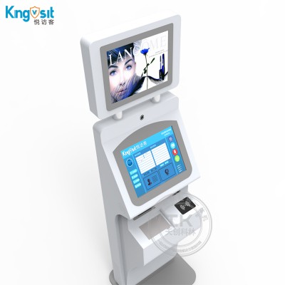 人證訪客機 雙屏訪客一體機 身份登記