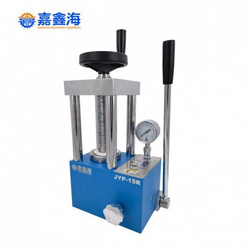 JYP-15R 15噸四柱紅外壓片機 壓溴化鉀樣品使用