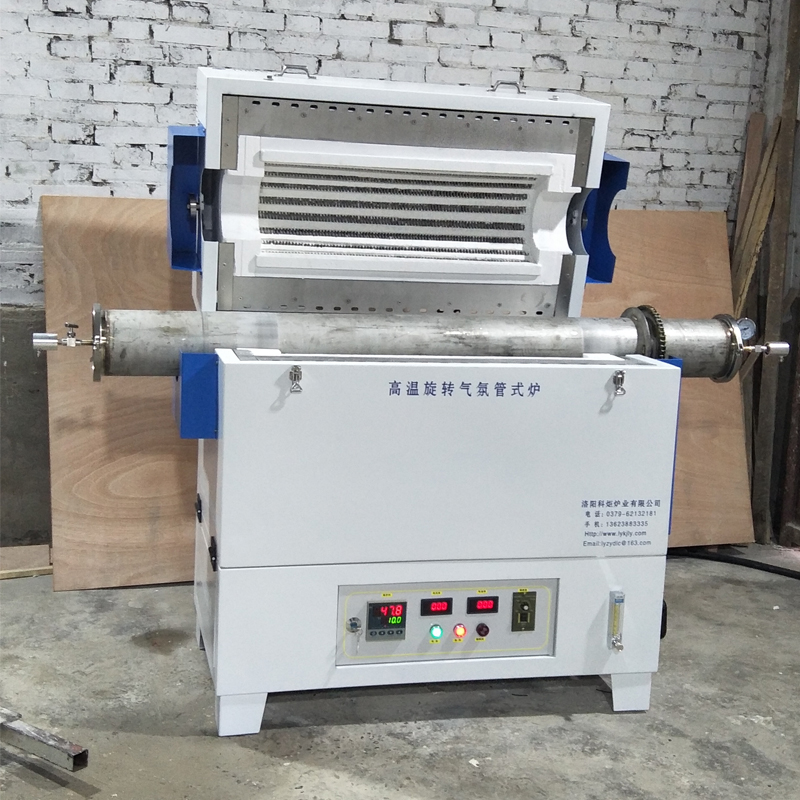 回轉（旋轉式 ）氣氛管式爐3