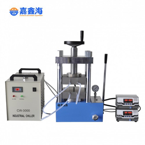 JCH-600D 雙平板電加熱壓片機200x200mm