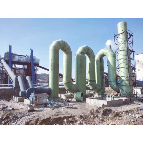 化工廠鍋爐脫硫設(shè)備    玻璃鋼脫硫塔