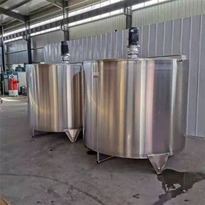不銹鋼攪拌罐 果酒不銹鋼勾兌罐 內盤管恒溫雙層保溫罐定做