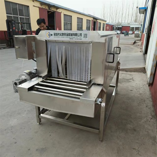 義康牌 冷鏈食品消毒機  水果包裝箱消殺機 連續式噴霧消毒機